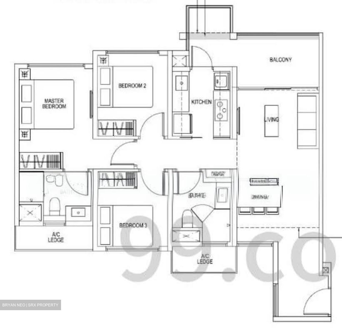 The Brownstone (D27), Condominium #608586361